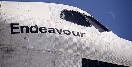 Space Shuttle Endeavour at NASA Dryden Flight Research Center, September 20, 2012